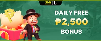 Daily ₱2,500 Fortune Bonus promotion banner